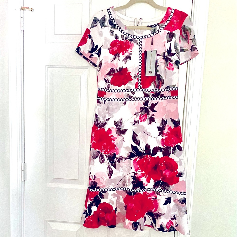 Karl Lagerfeld Floral Dress NWT Perfect Condition